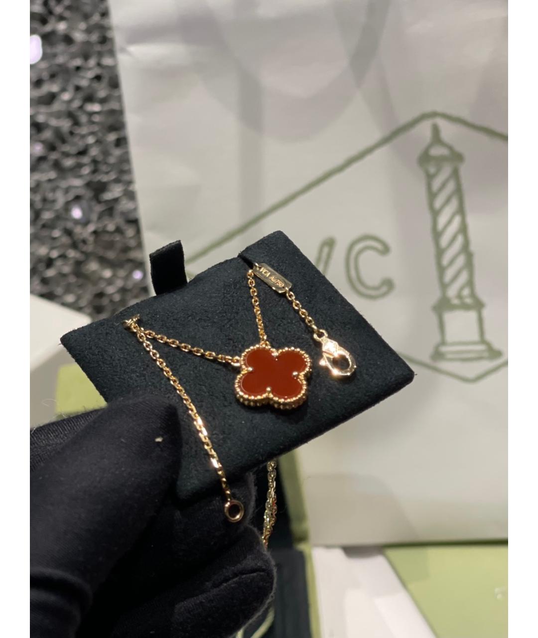 VAN CLEEF & ARPELS Золотое колье из розового золота, фото 7