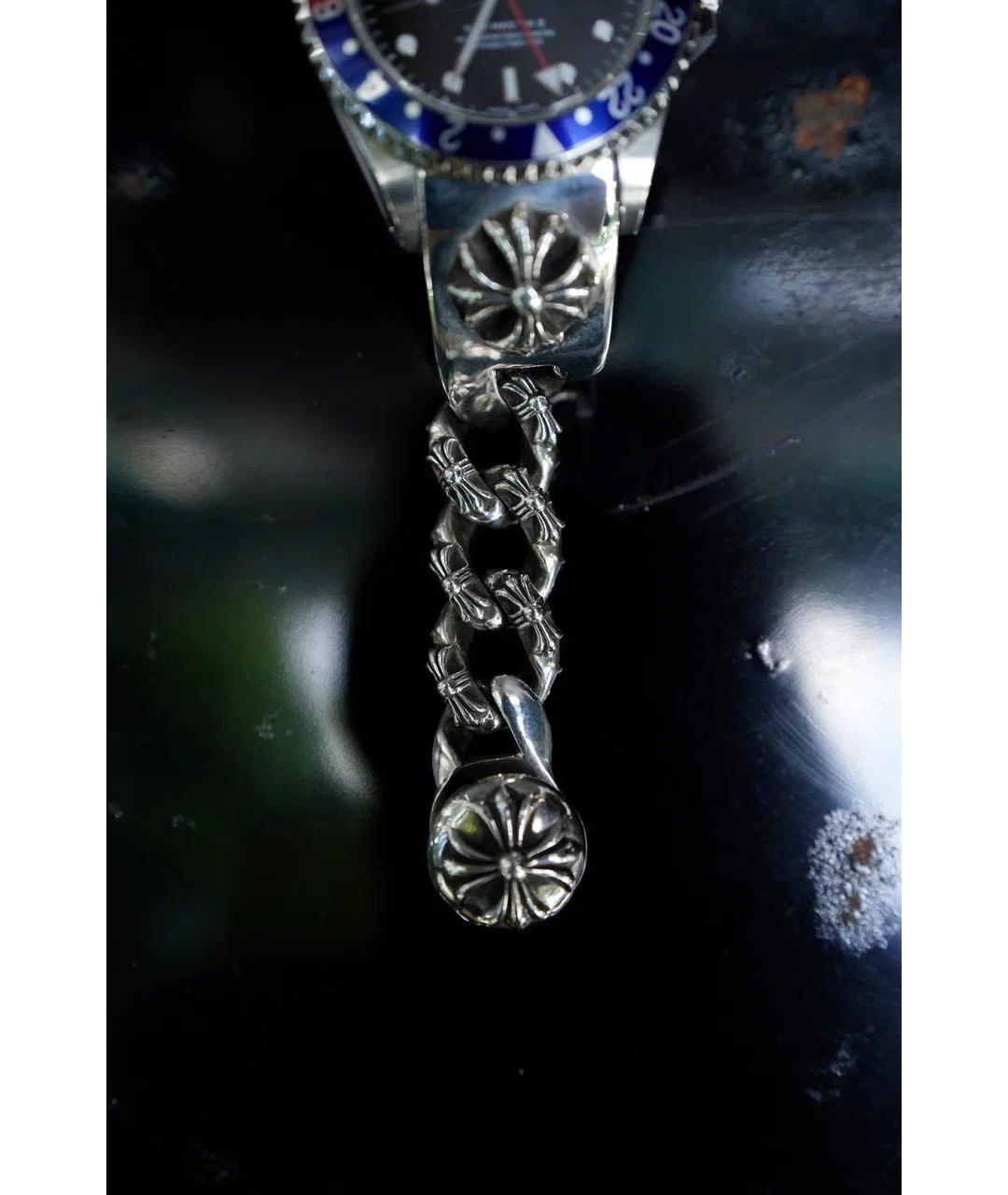 CHROME HEARTS Серебряные серебряные часы, фото 3