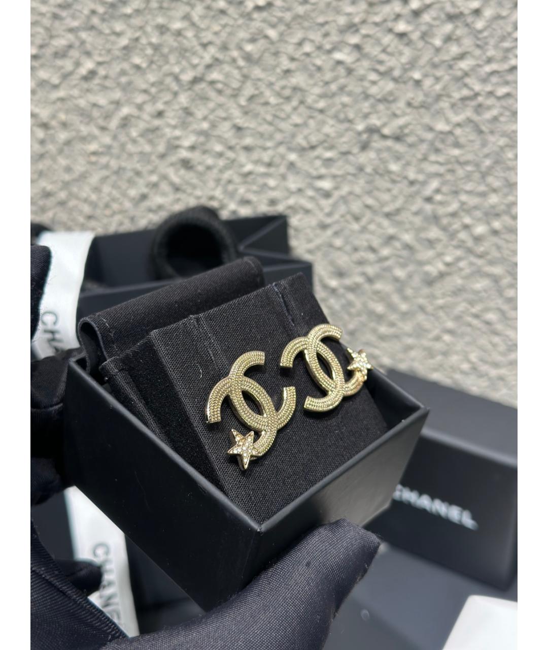 CHANEL Серебряные серьги, фото 4