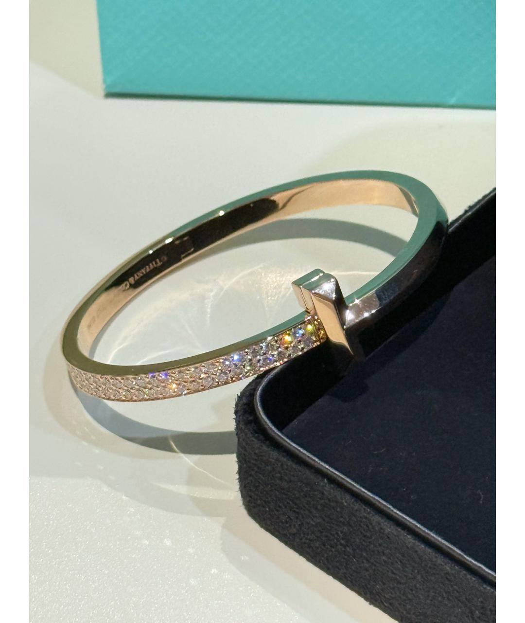 TIFFANY&CO Золотой браслет из розового золота, фото 9