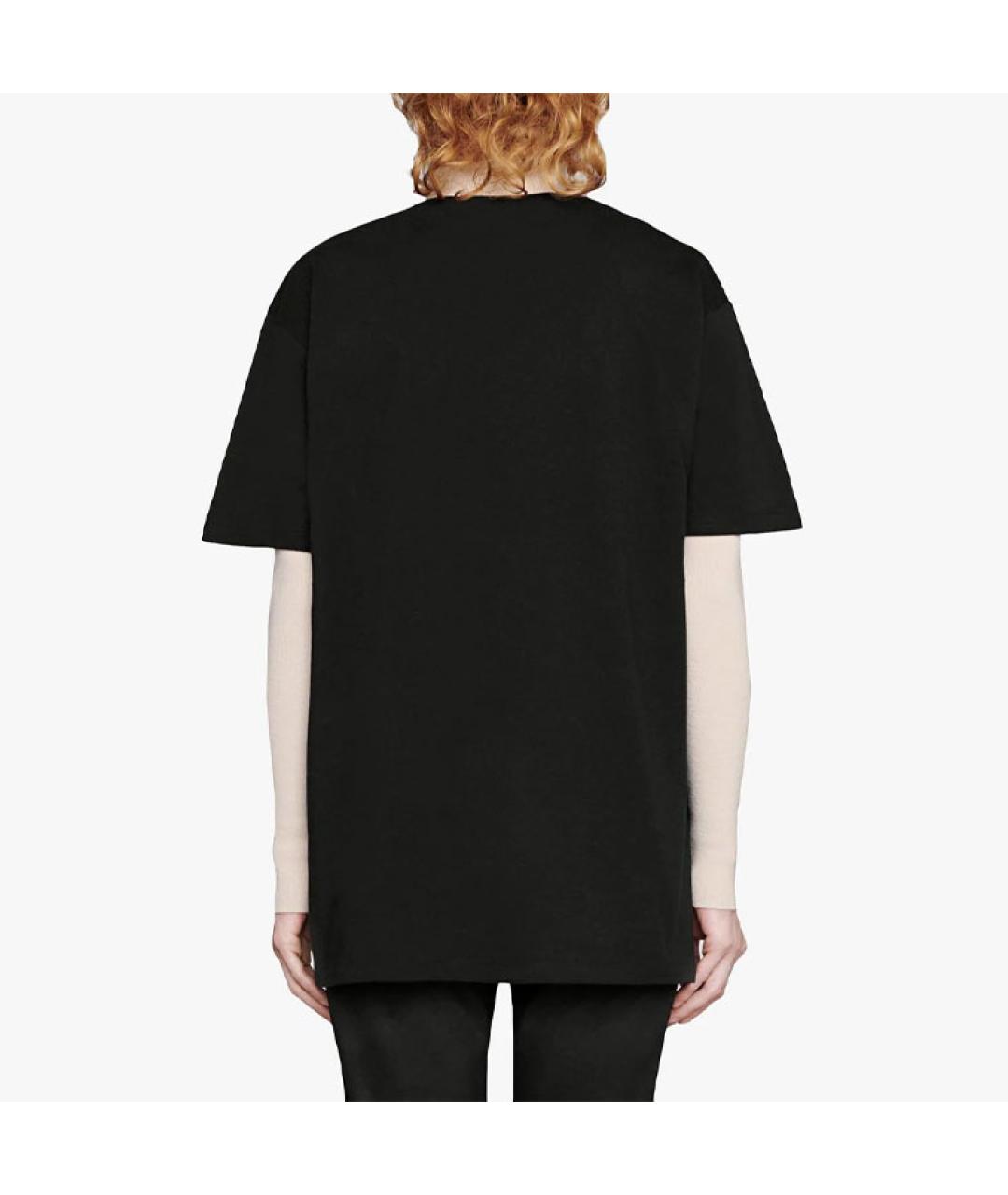 GUCCI Черная футболка, фото 2