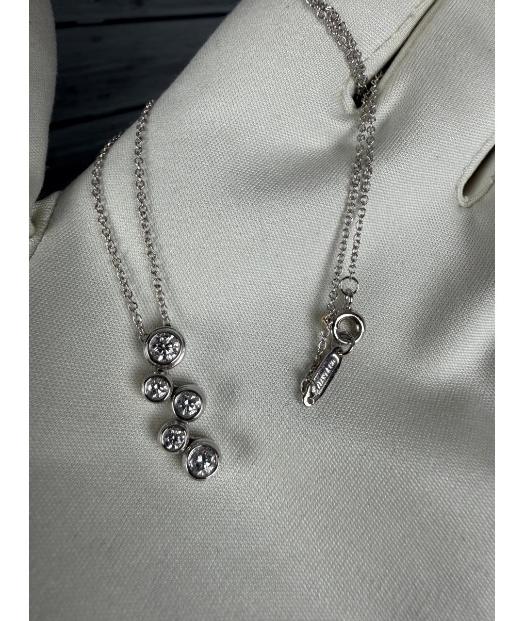 TIFFANY&CO Серебряная платиновая подвеска, фото 2