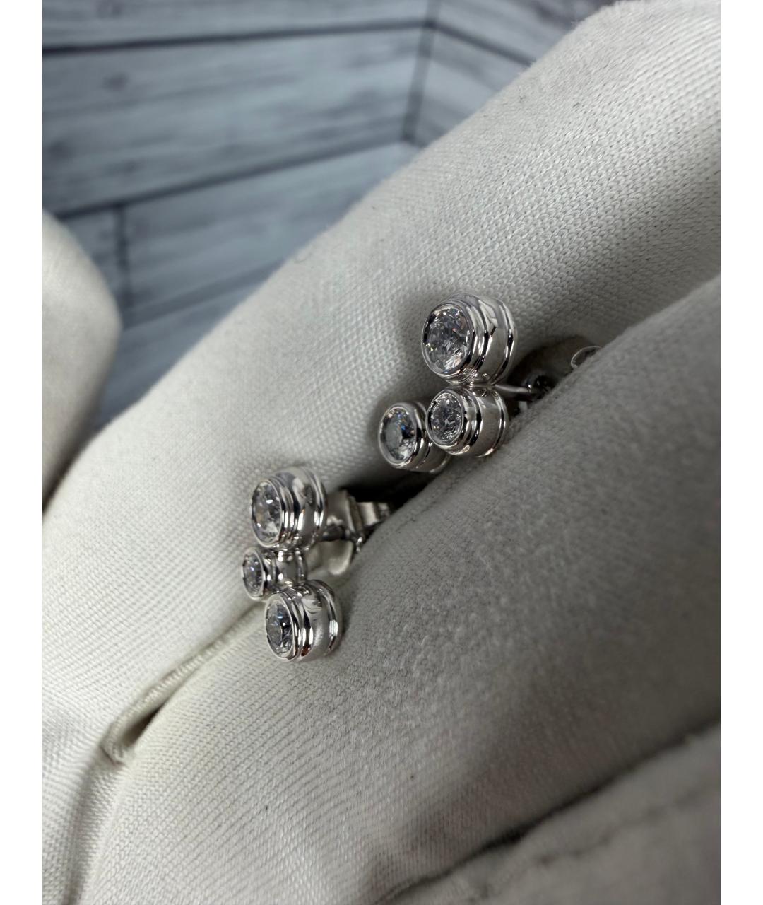 TIFFANY&CO Серебряные платиновые серьги, фото 3
