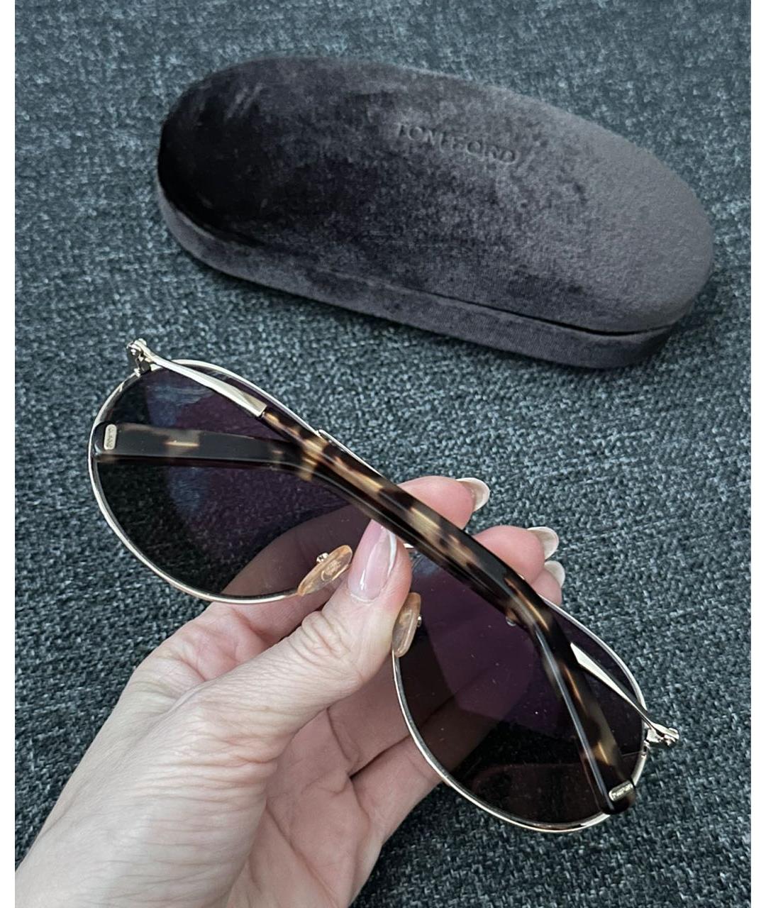 TOM FORD Мульти металлические солнцезащитные очки, фото 3