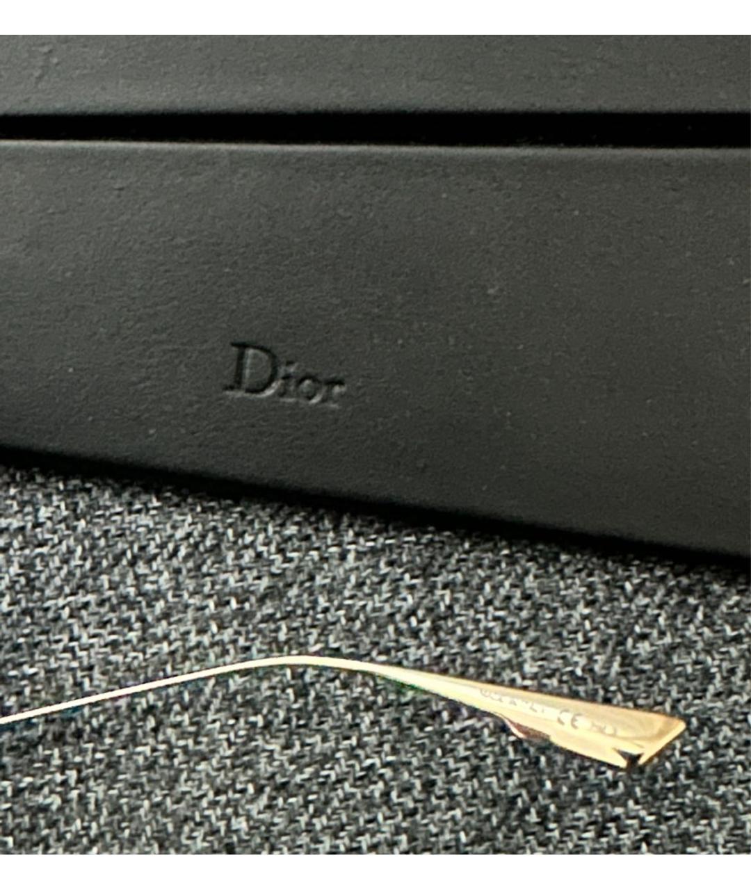 CHRISTIAN DIOR Мульти металлические солнцезащитные очки, фото 5