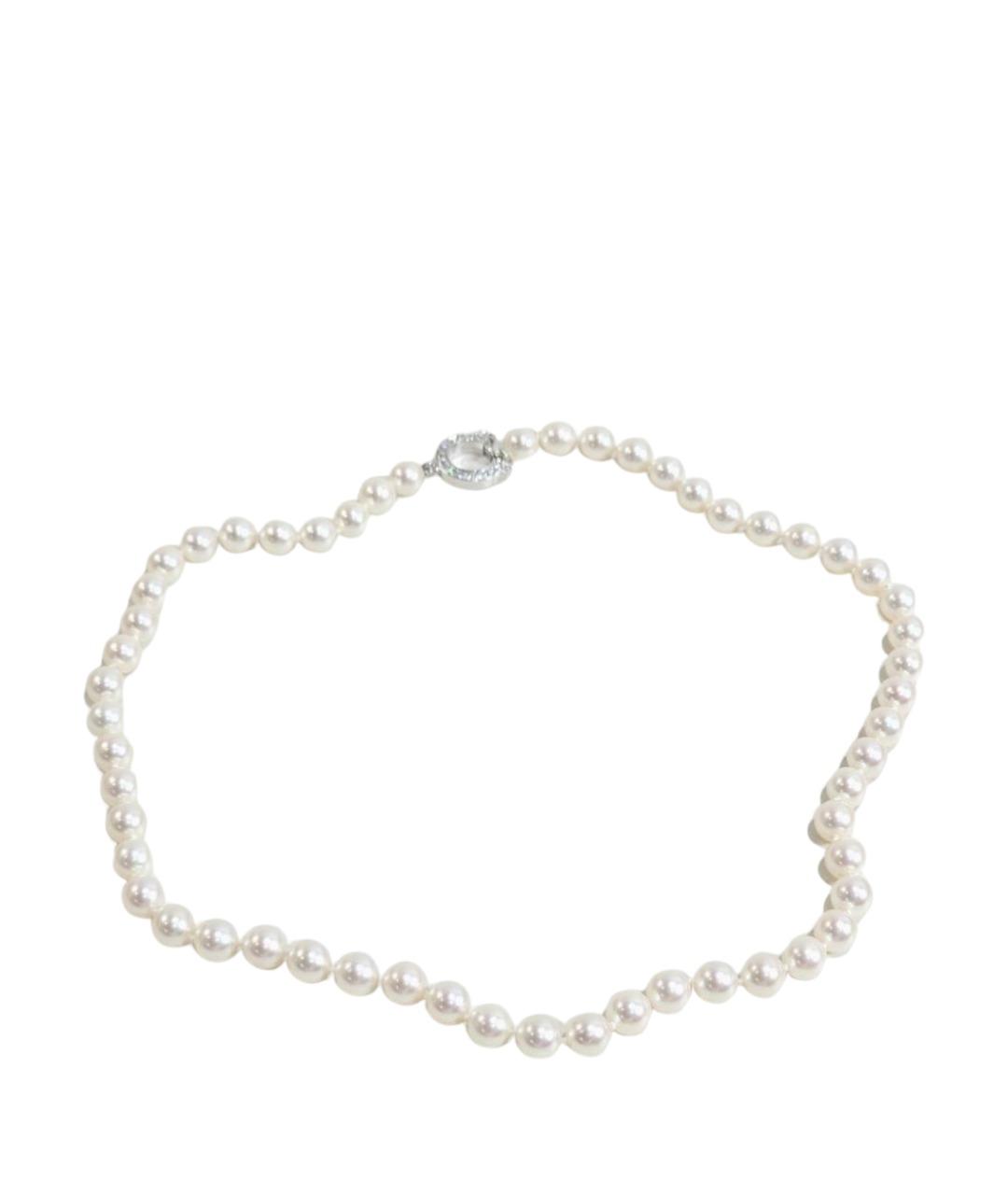 CARTIER Серебряное колье из белого золота, фото 1