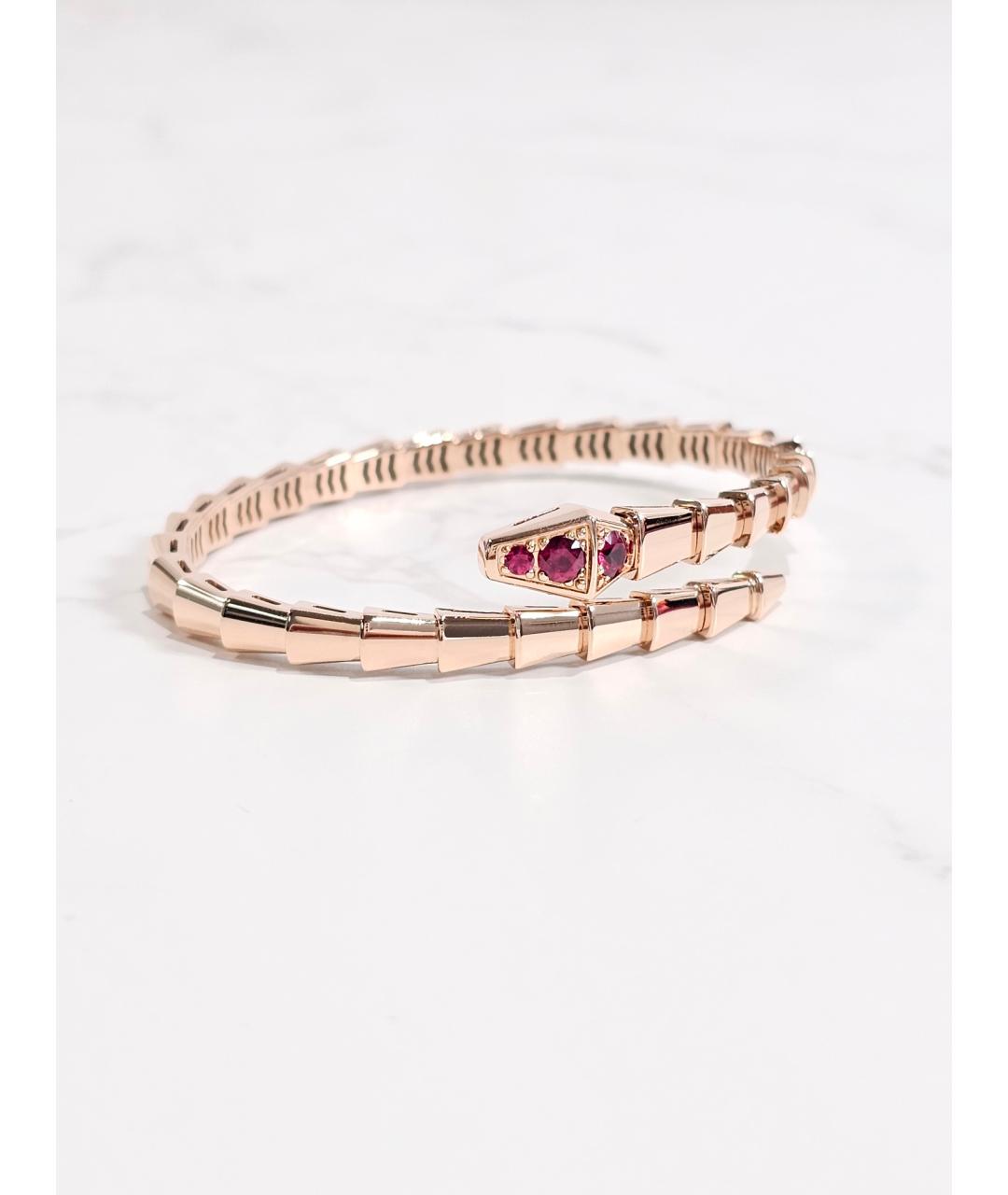 BVLGARI Золотой браслет из розового золота, фото 3
