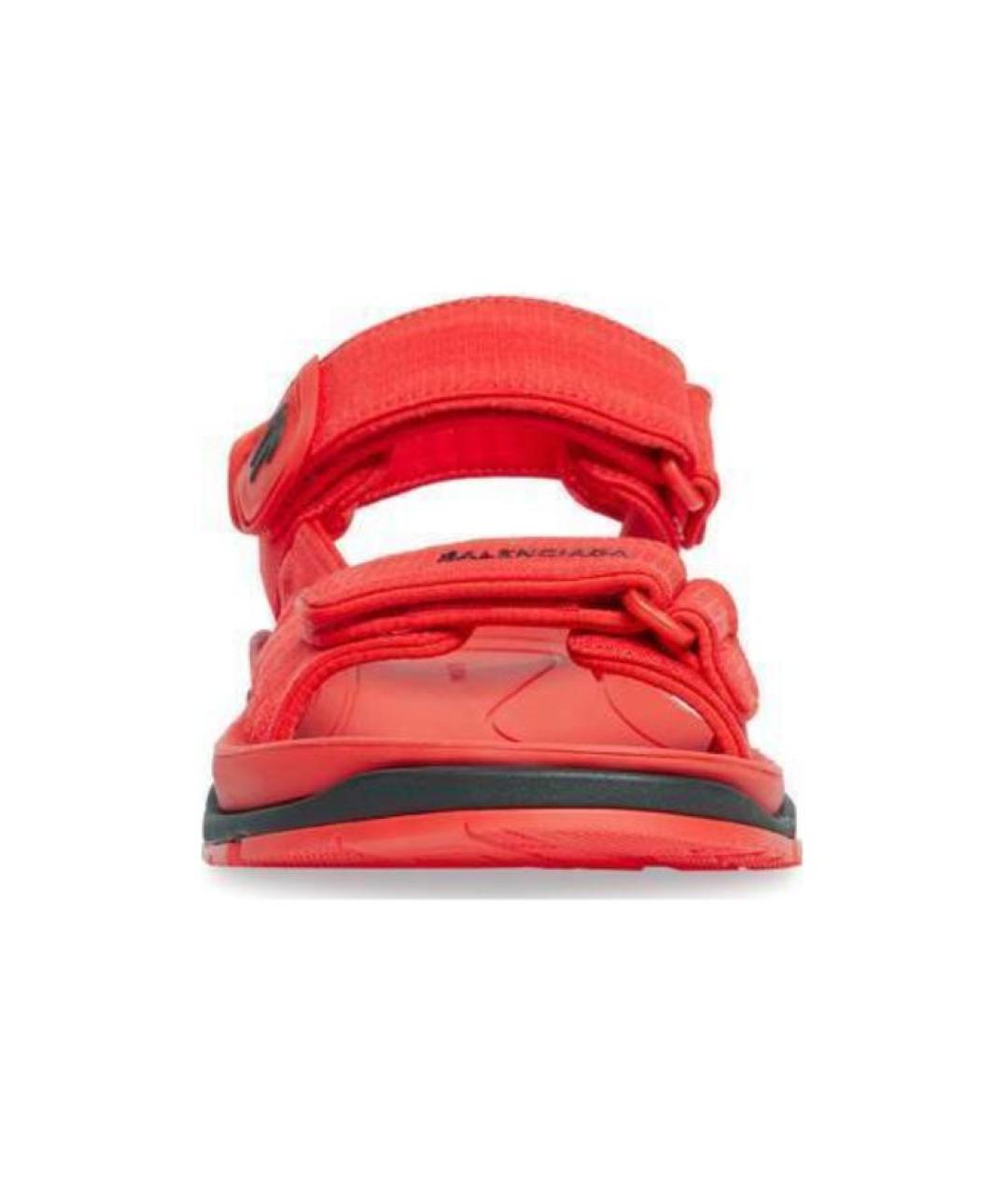 BALENCIAGA Красные сандалии, фото 3