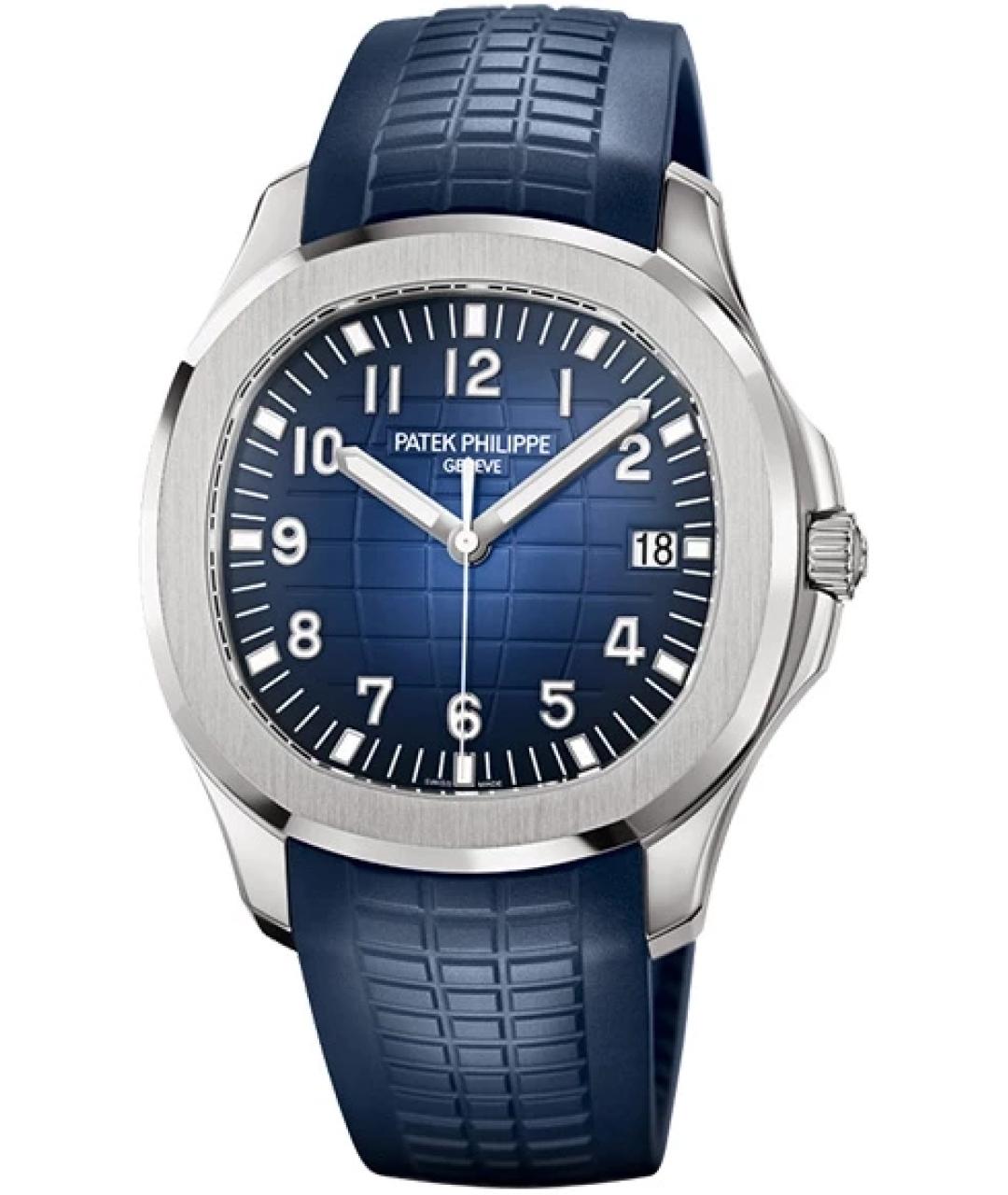 PATEK PHILIPPE Темно-синие часы из белого золота, фото 1