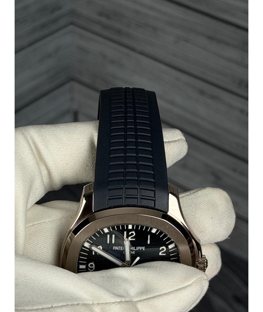 PATEK PHILIPPE Темно-синие часы из белого золота, фото 8