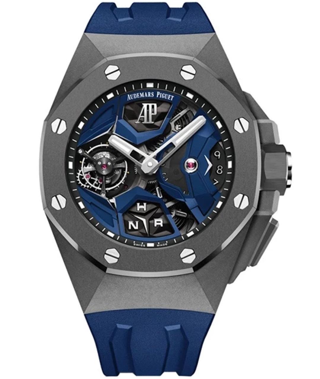 Audemars Piguet Темно-синие часы, фото 1