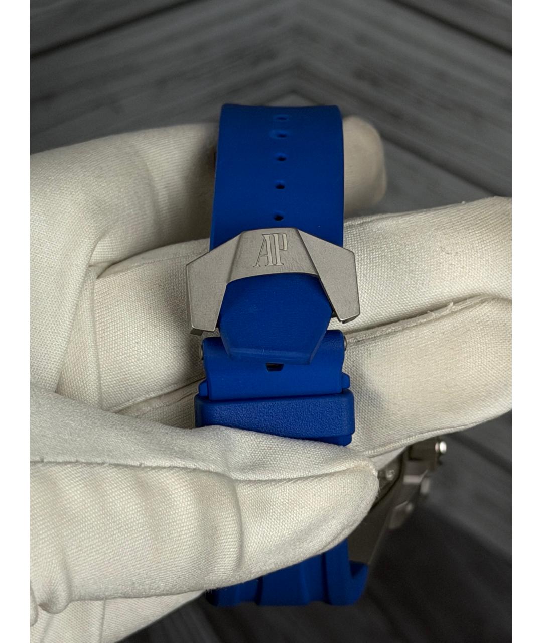 Audemars Piguet Темно-синие часы, фото 8