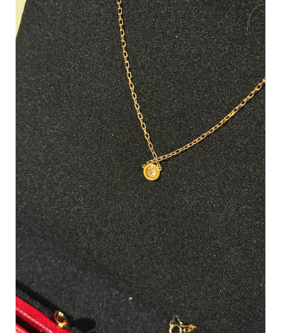 CARTIER Золотая подвеска из розового золота, фото 4