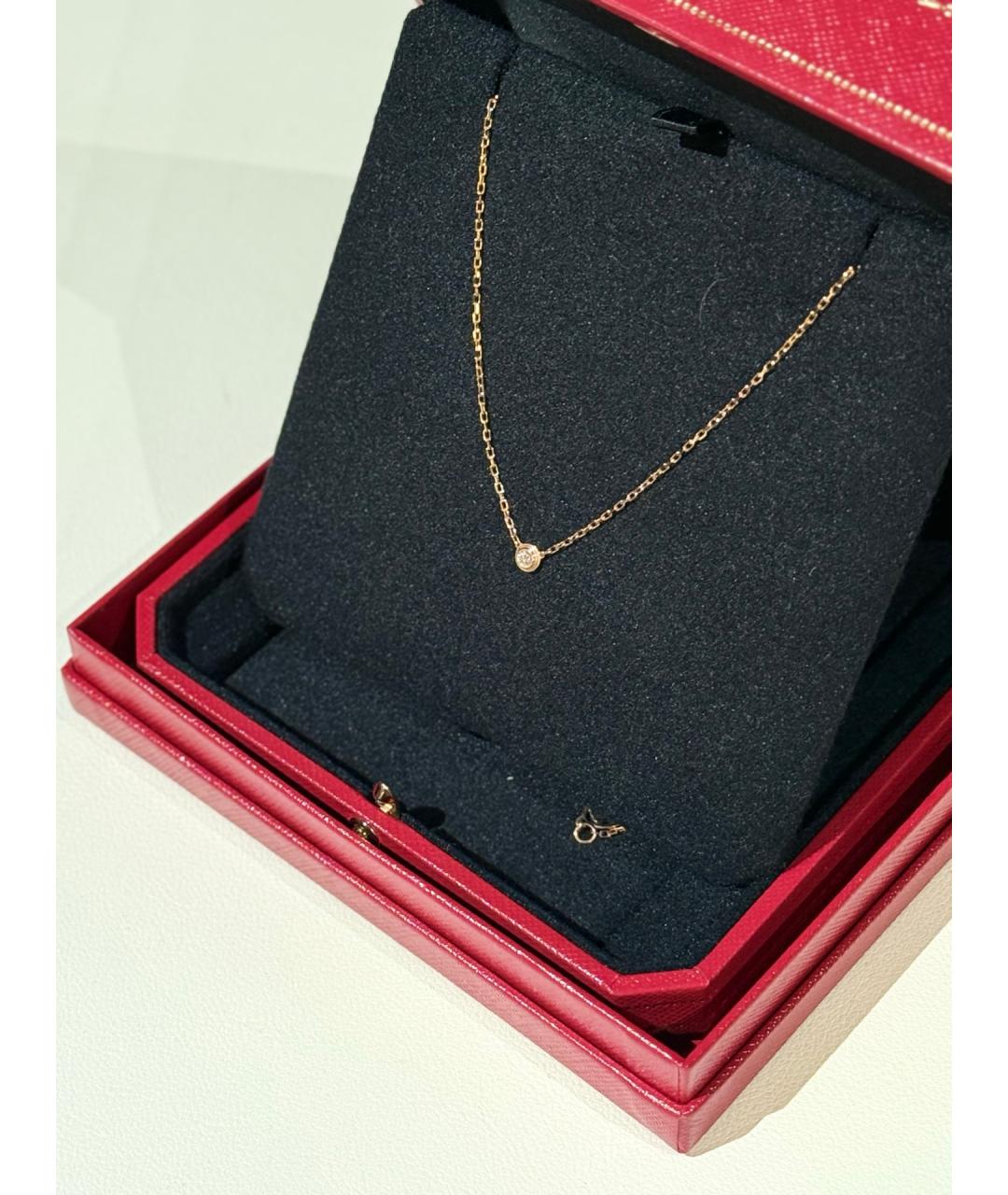 CARTIER Золотая подвеска из розового золота, фото 2