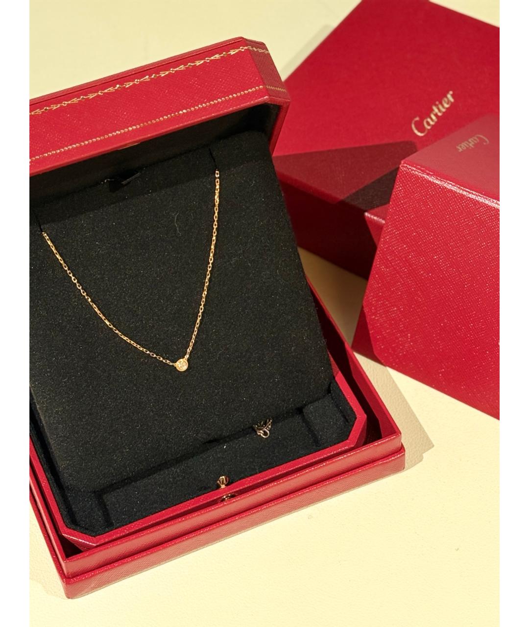 CARTIER Золотая подвеска из розового золота, фото 5