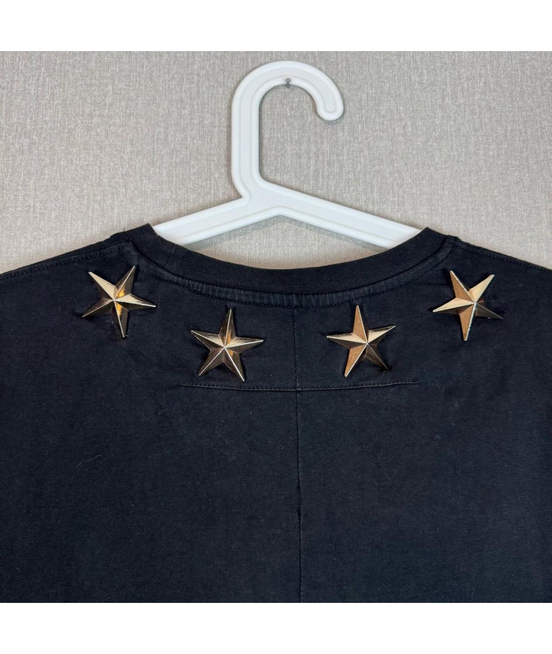 GIVENCHY Черная хлопковая футболка, фото 5