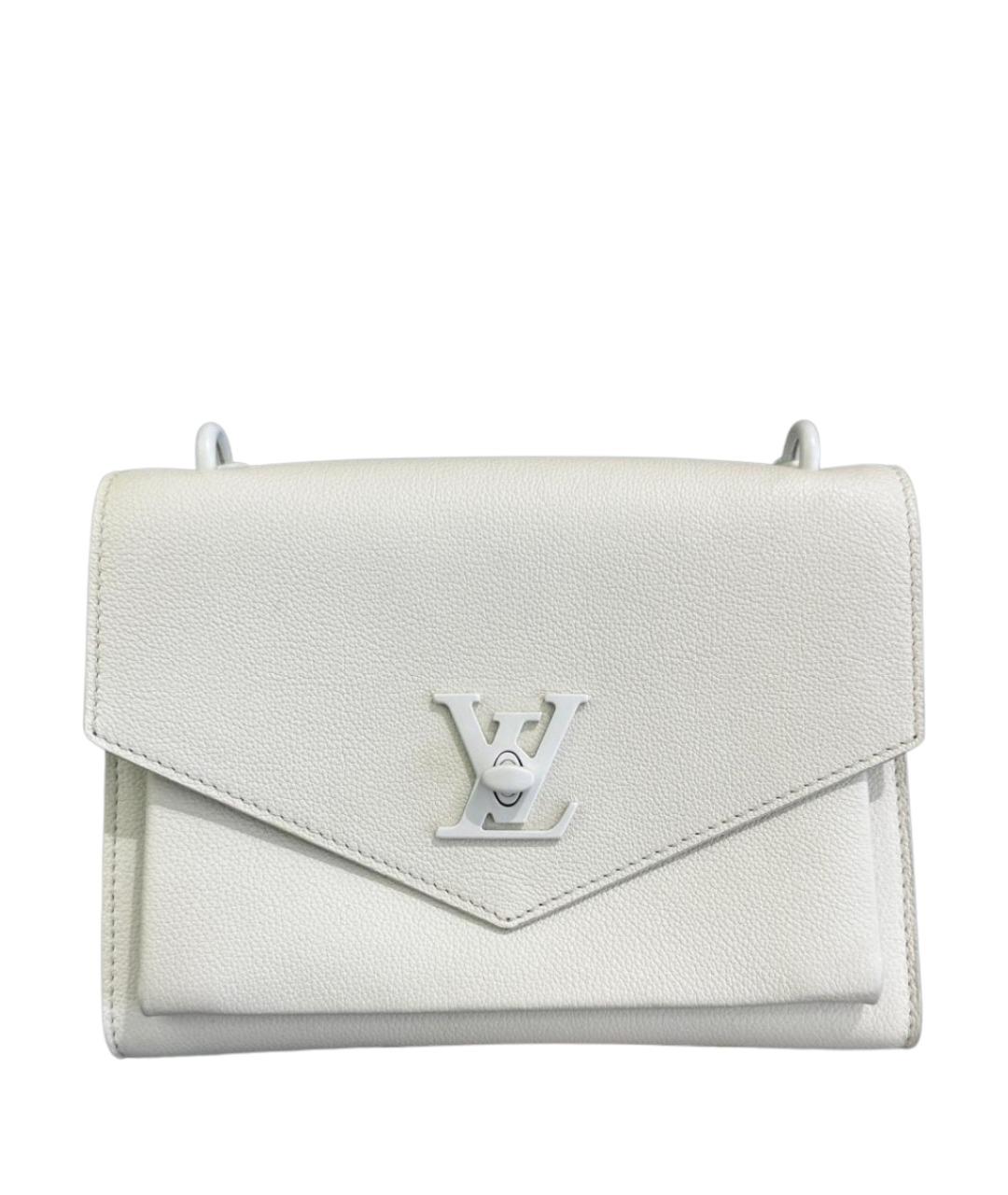 LOUIS VUITTON Белая кожаная сумка через плечо, фото 1