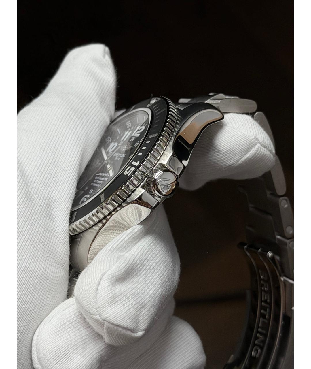 BREITLING Черные часы, фото 4