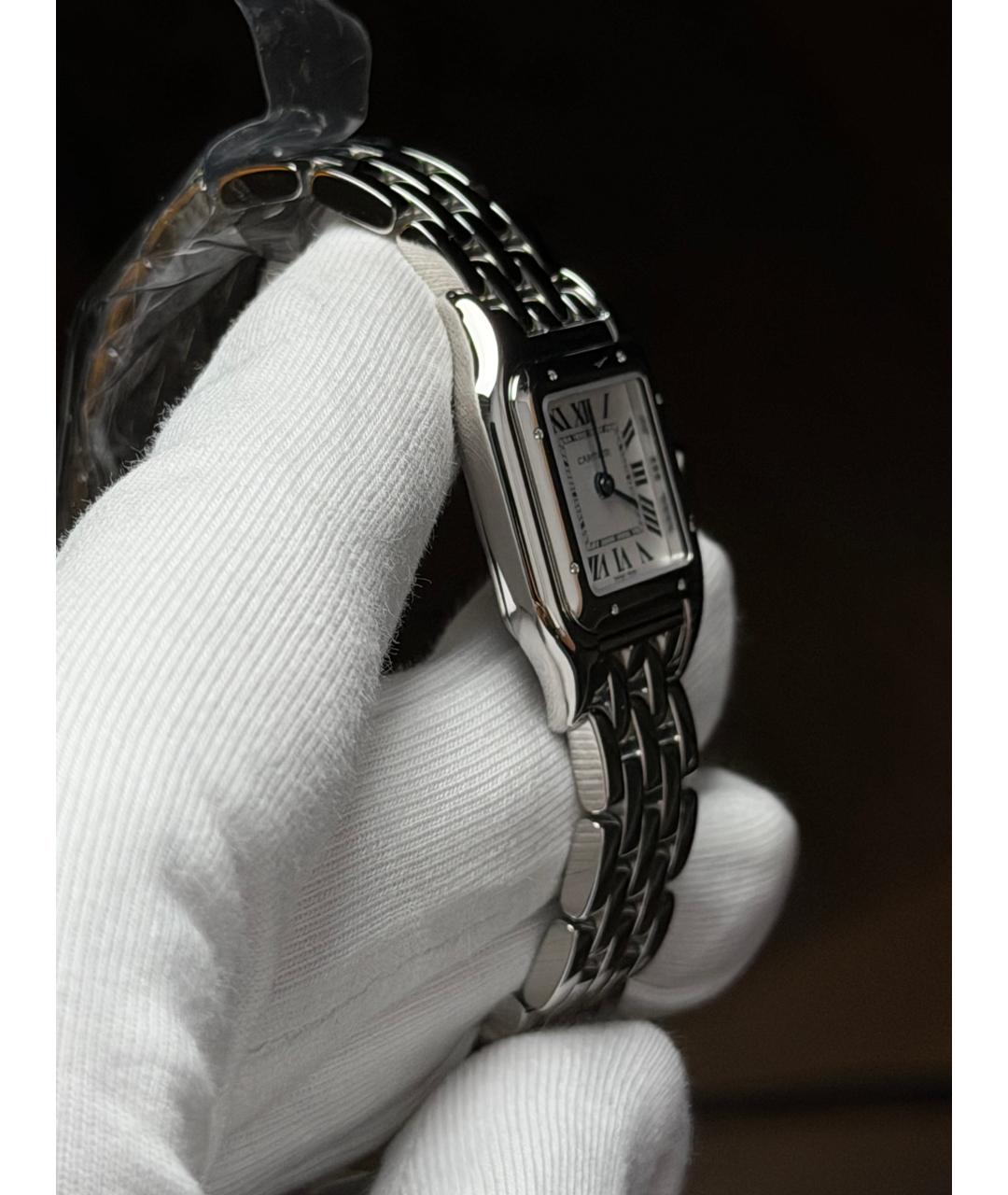 CARTIER Белые часы, фото 5