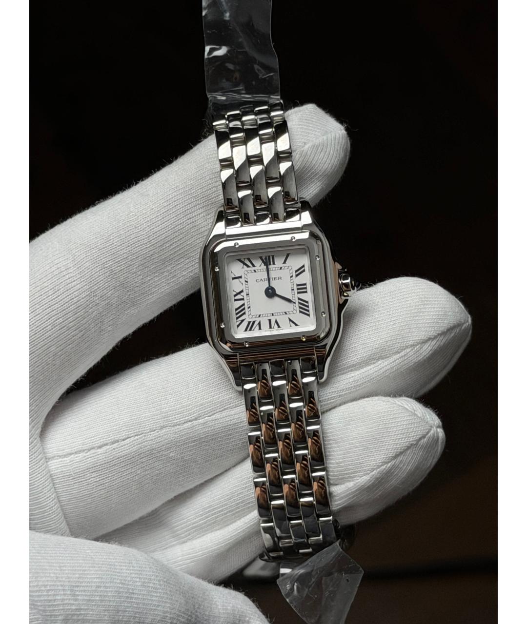 CARTIER Белые часы, фото 2