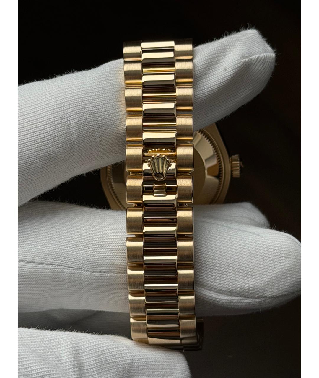 ROLEX Золотые часы из желтого золота, фото 7