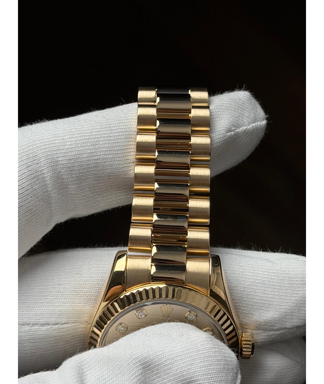 ROLEX Золотые часы из желтого золота, фото 6