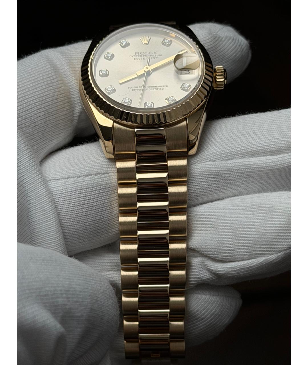 ROLEX Золотые часы из желтого золота, фото 5