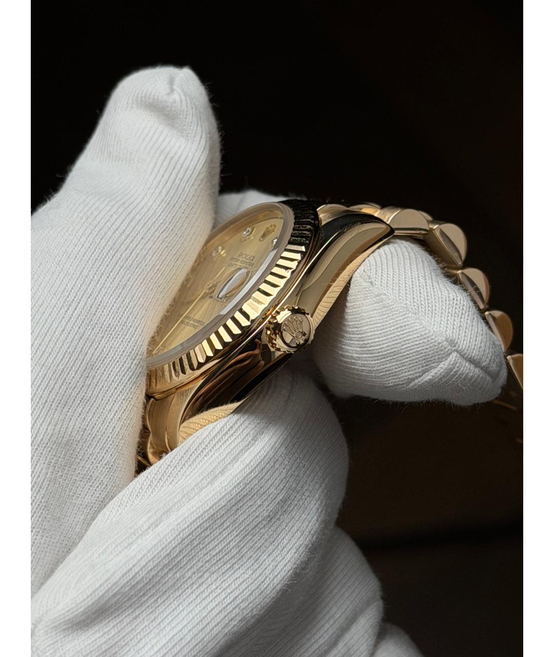 ROLEX Золотые часы из желтого золота, фото 3