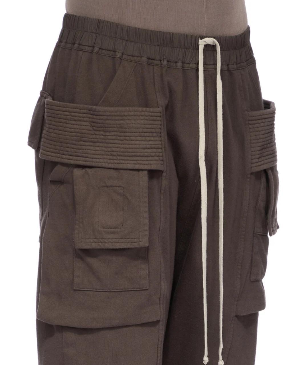 RICK OWENS DRKSHDW Мульти хлопковые шорты, фото 4