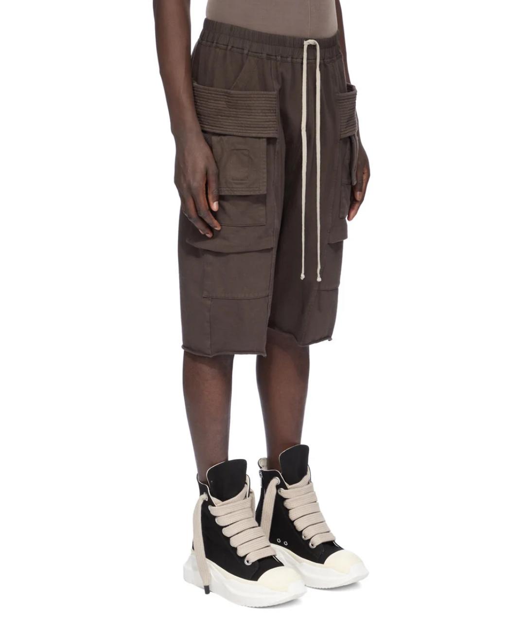 RICK OWENS DRKSHDW Мульти хлопковые шорты, фото 2