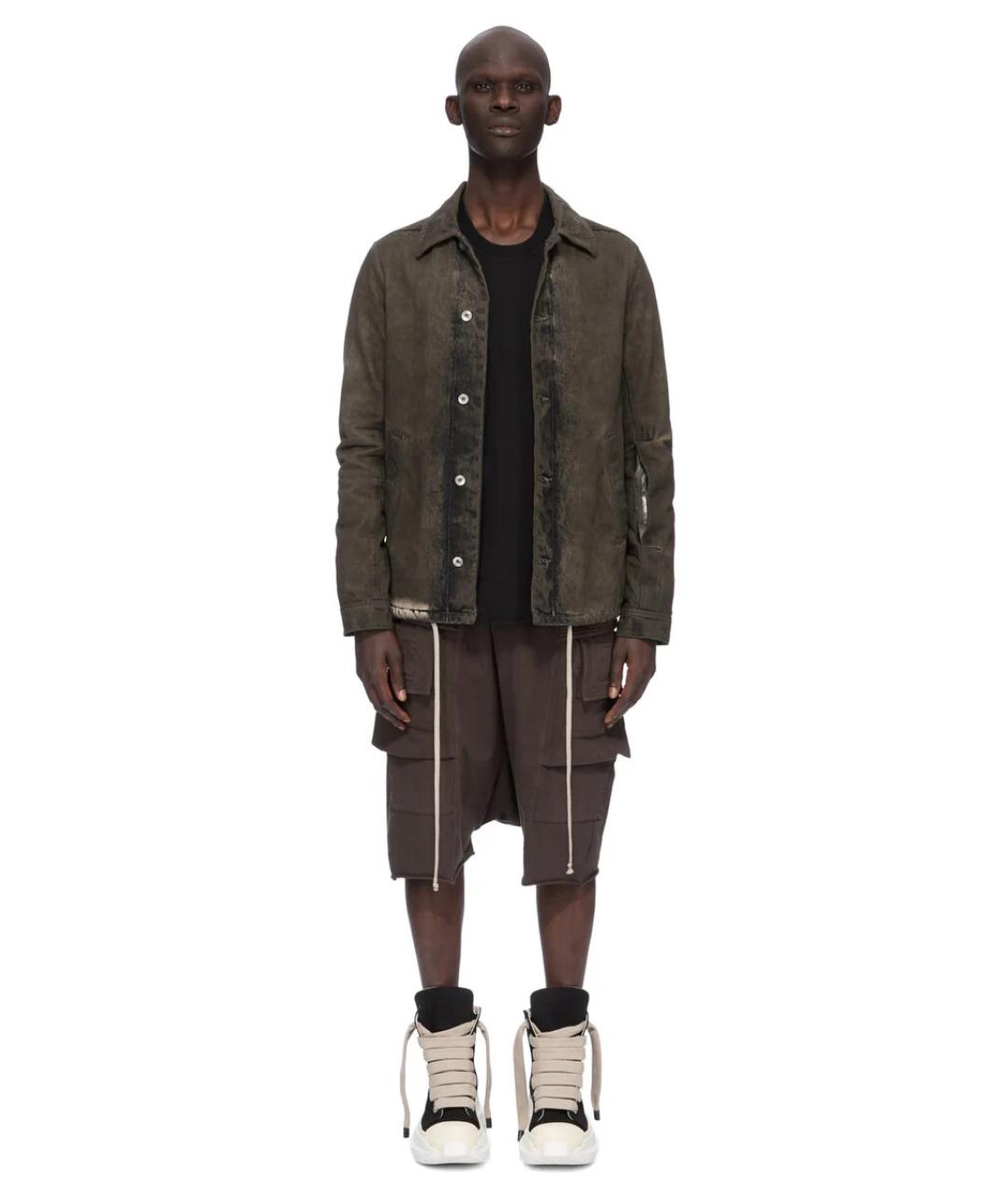 RICK OWENS DRKSHDW Мульти хлопковые шорты, фото 7