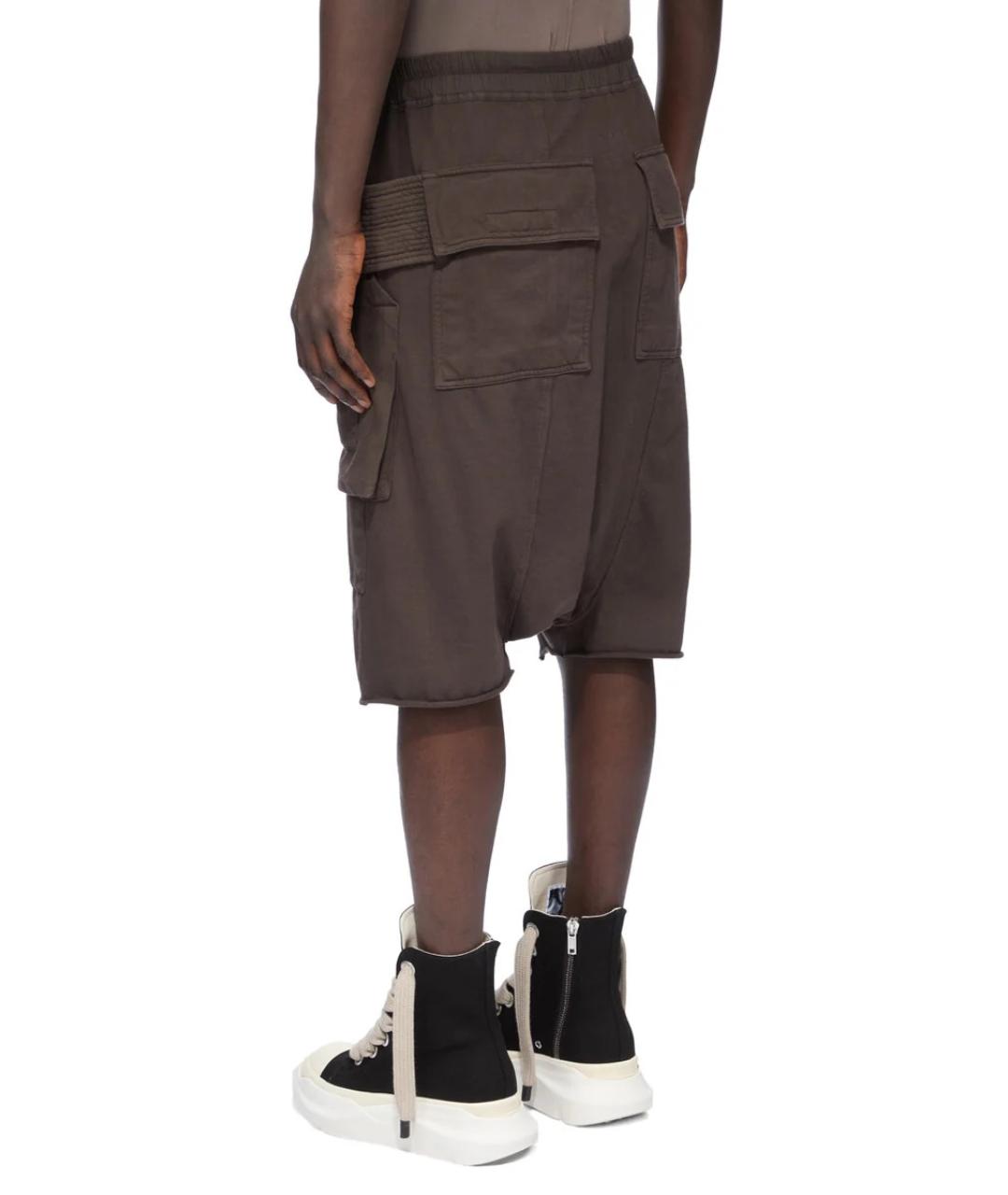 RICK OWENS DRKSHDW Мульти хлопковые шорты, фото 3