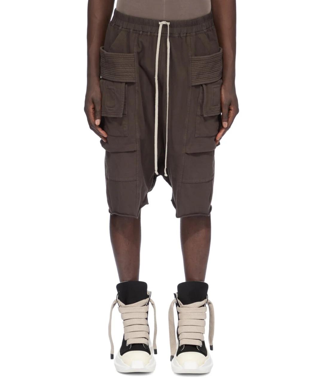 RICK OWENS DRKSHDW Мульти хлопковые шорты, фото 1