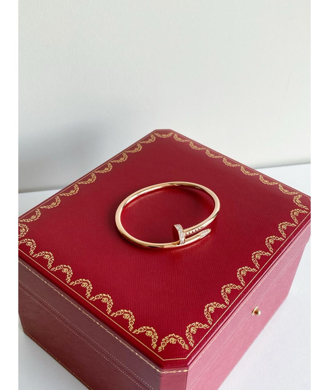 CARTIER Золотой браслет из розового золота, фото 7