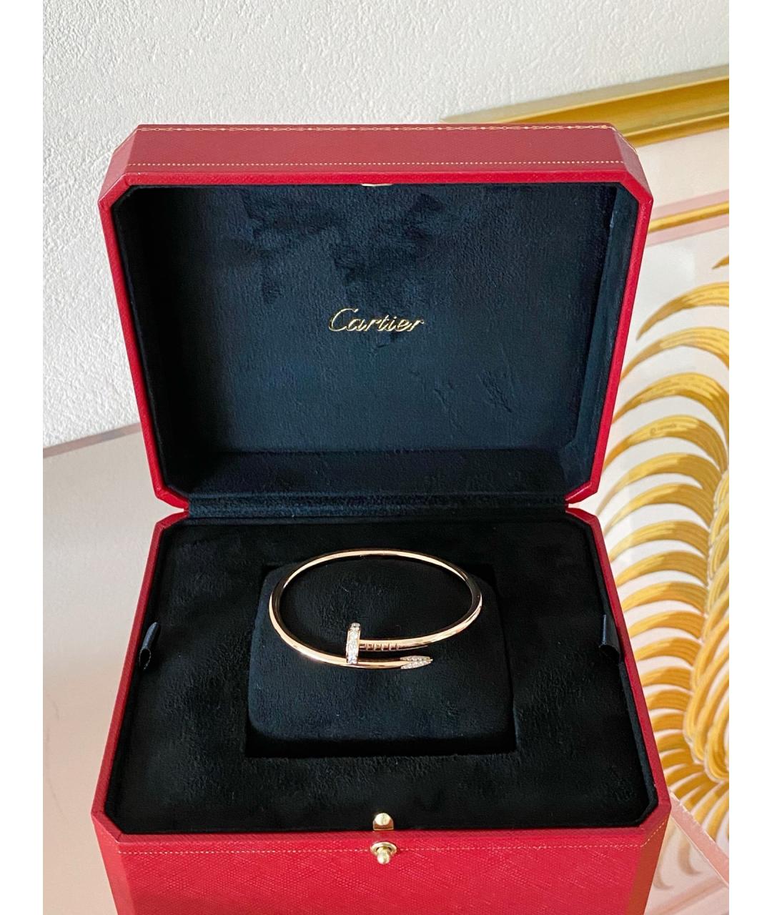 CARTIER Золотой браслет из розового золота, фото 2