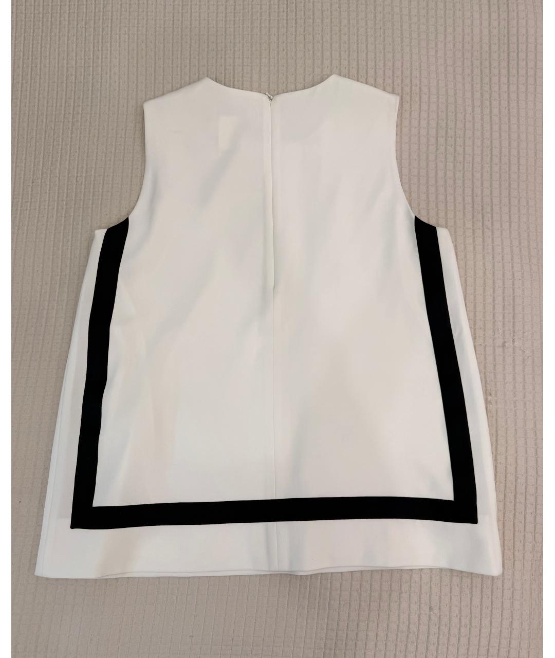 MAX MARA Белая ацетатная блузы, фото 2