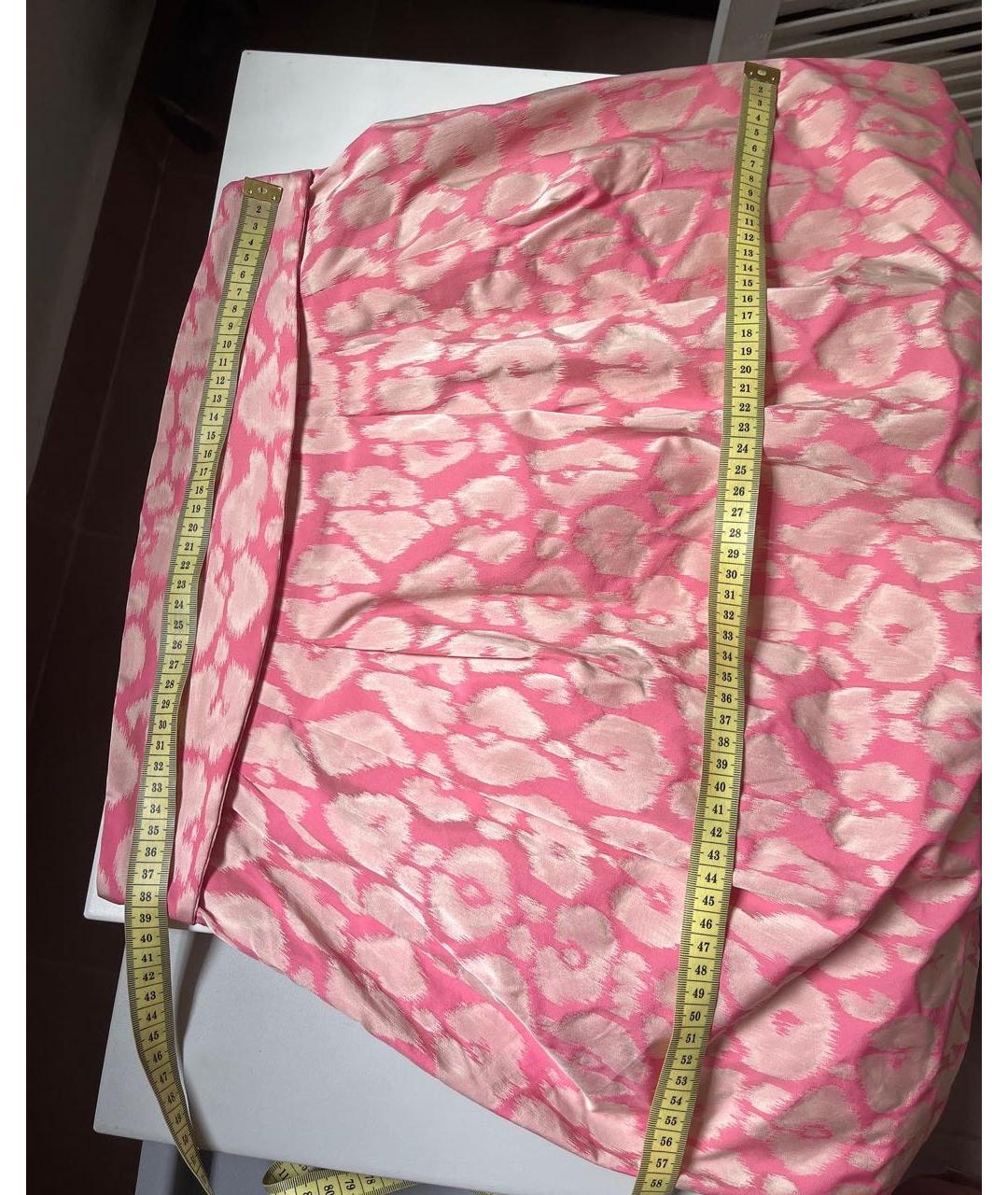 BLUGIRL Розовая юбка миди, фото 6