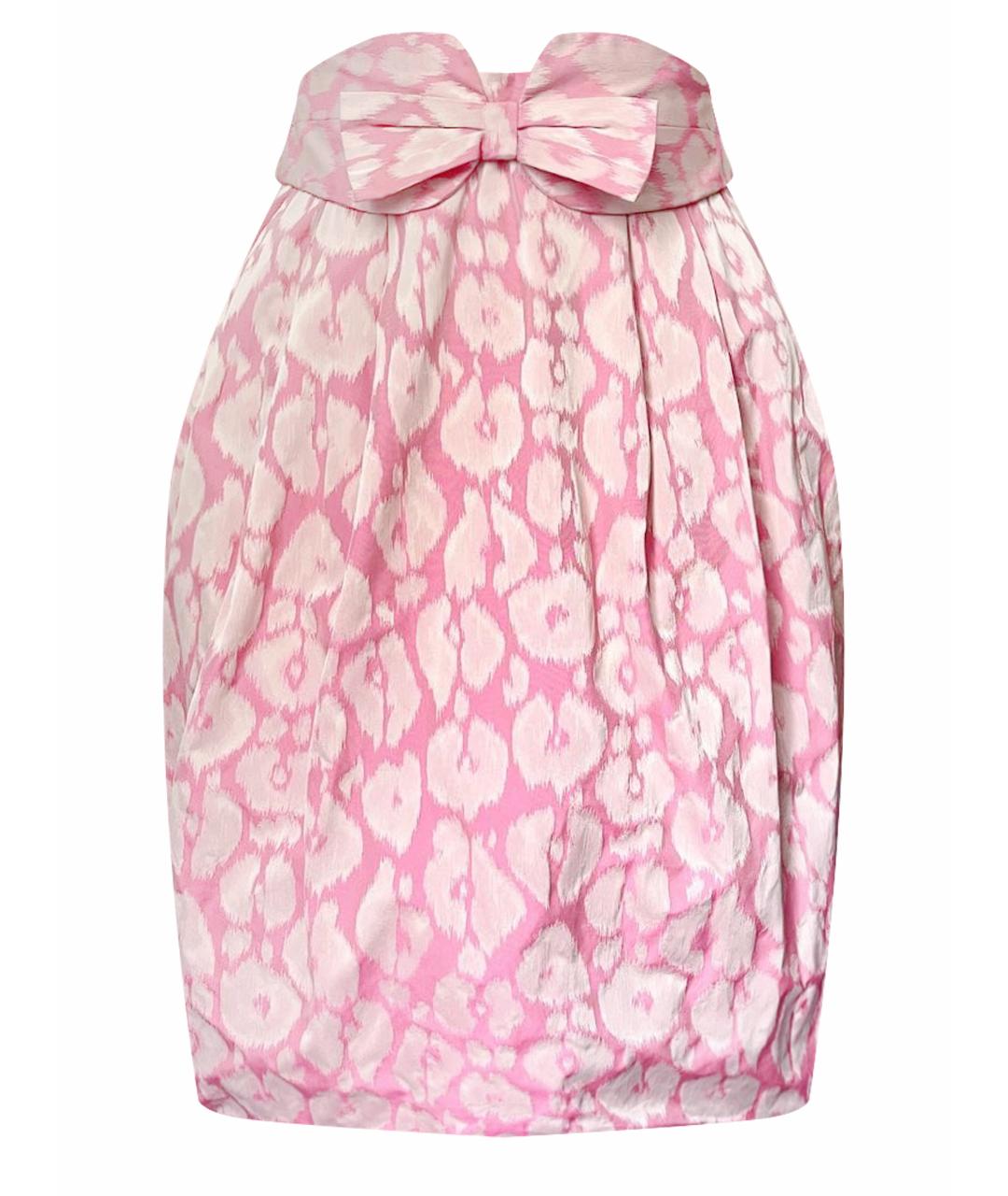 BLUGIRL Розовая юбка миди, фото 1