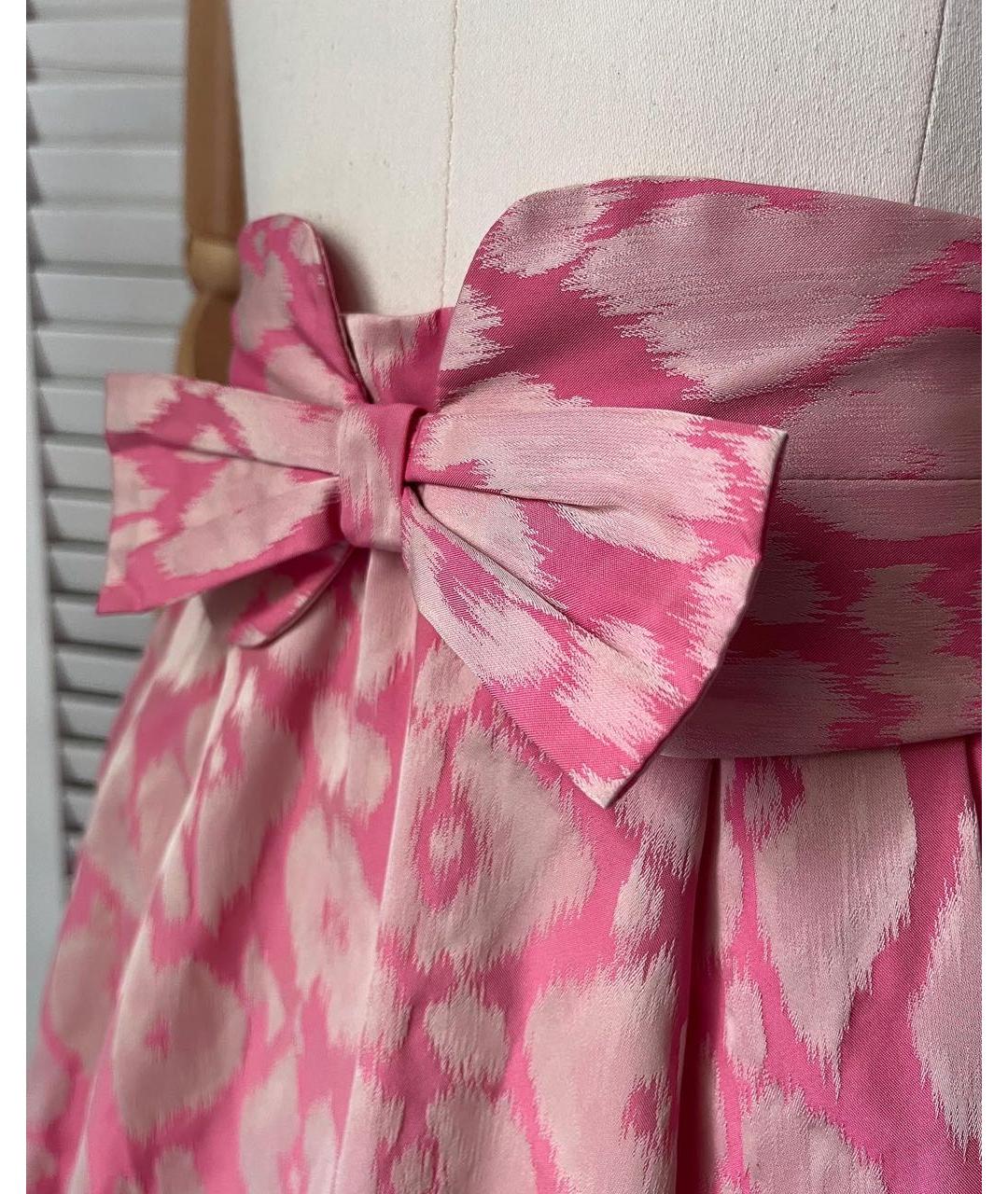 BLUGIRL Розовая юбка миди, фото 2