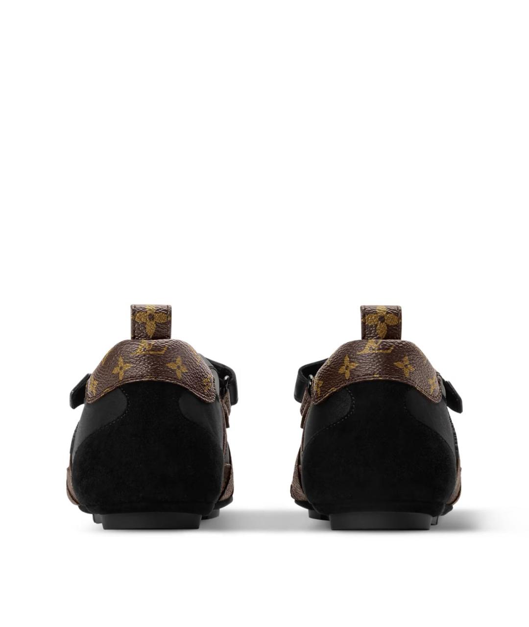 LOUIS VUITTON Черные балетки, фото 4