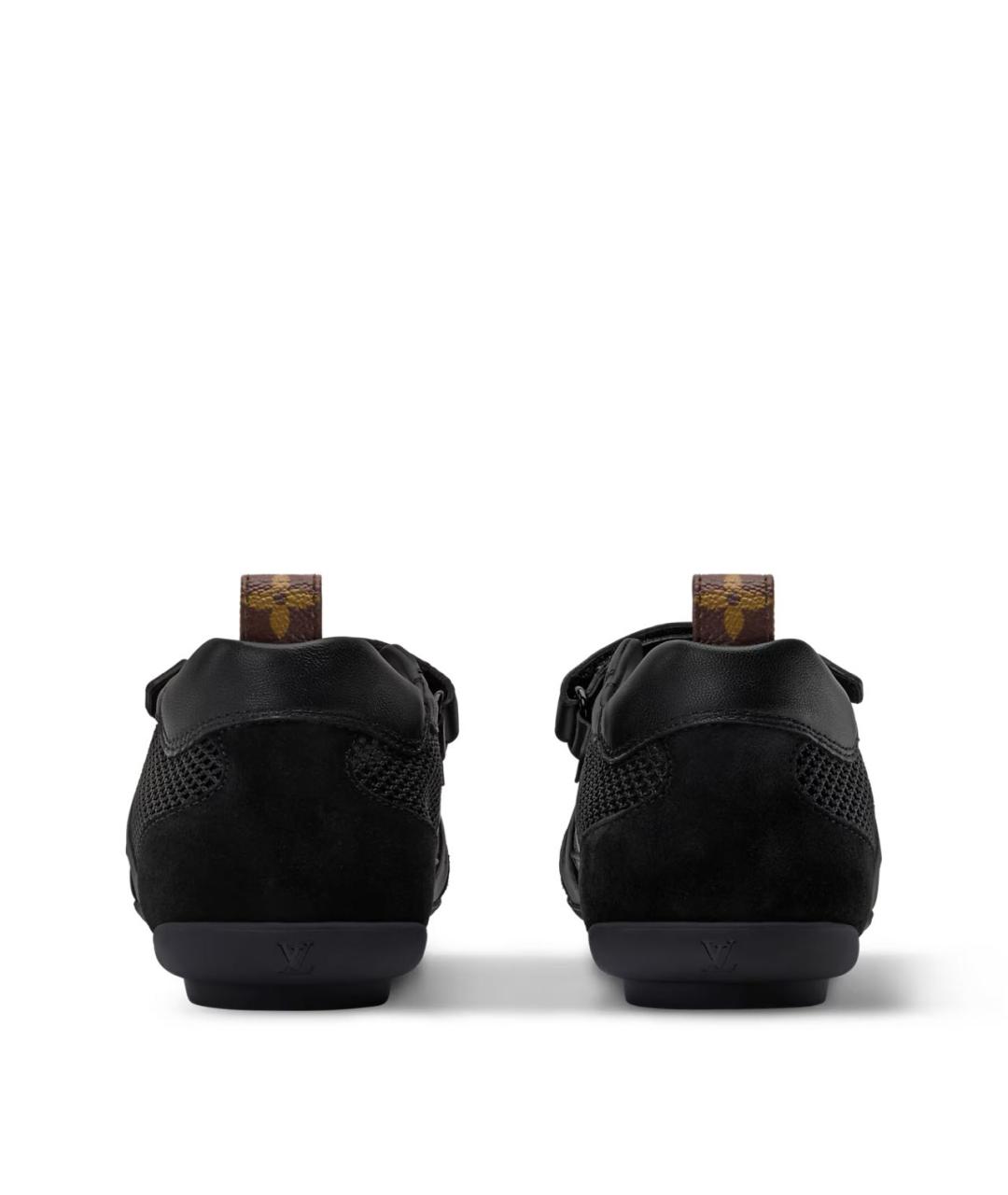 LOUIS VUITTON Черные балетки, фото 4