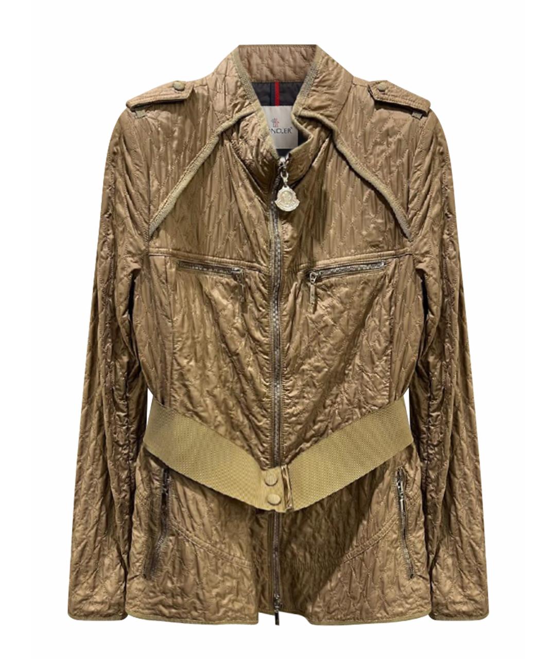 MONCLER Бежевая куртка, фото 1