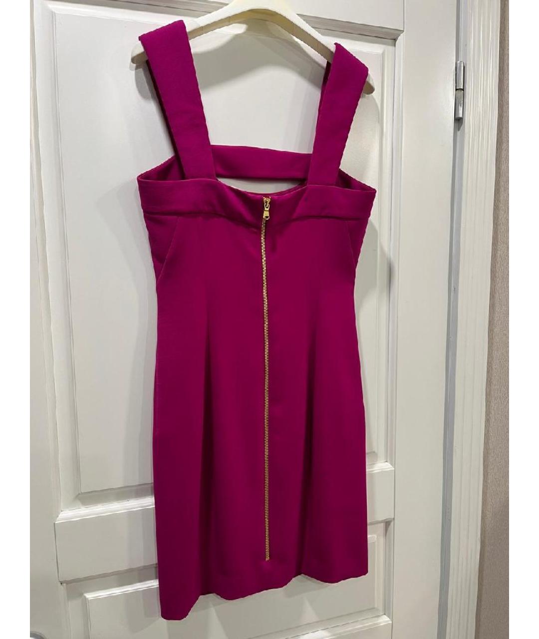 EMILIO PUCCI Розовое коктейльное платье, фото 2