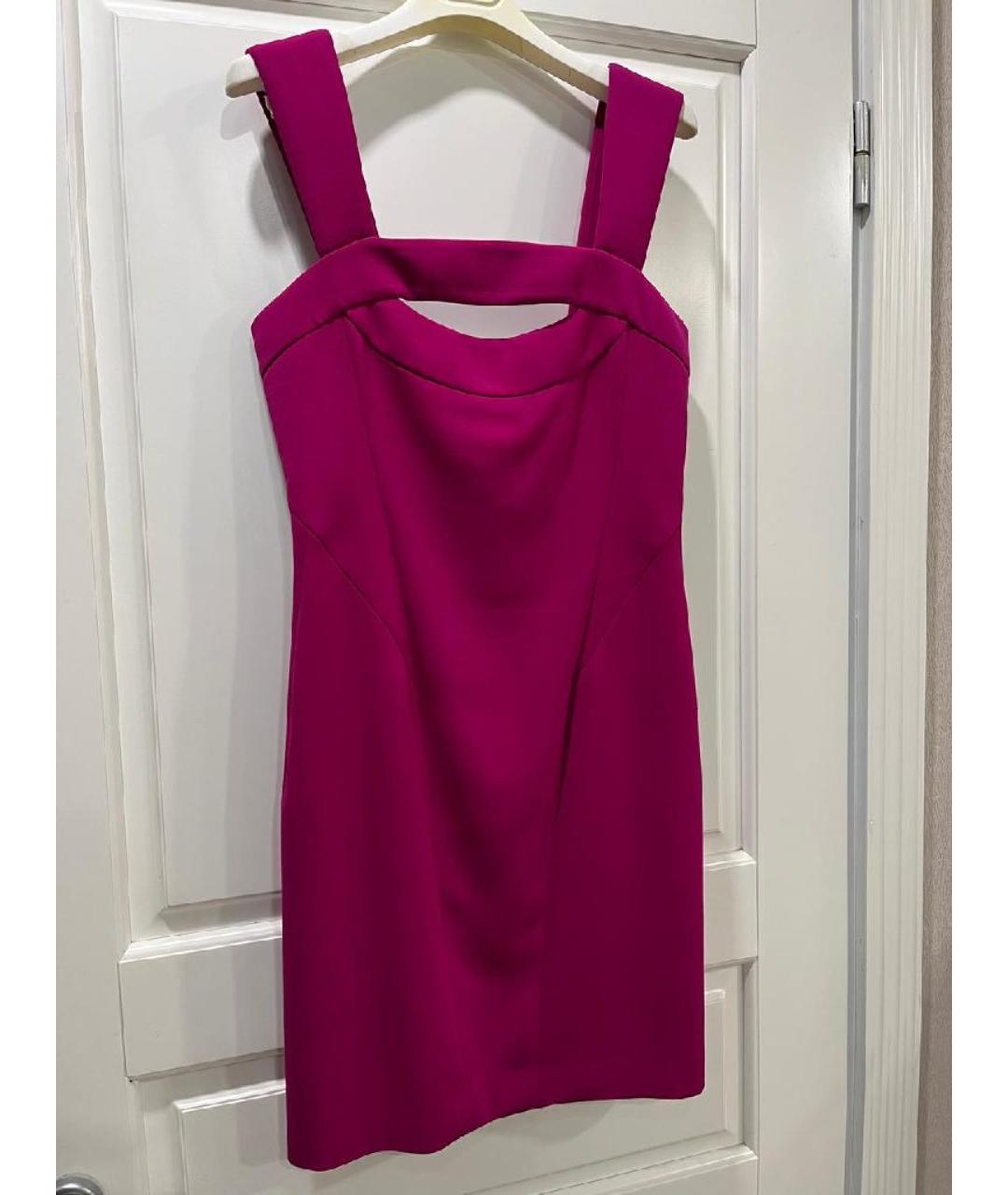 EMILIO PUCCI Розовое коктейльное платье, фото 5