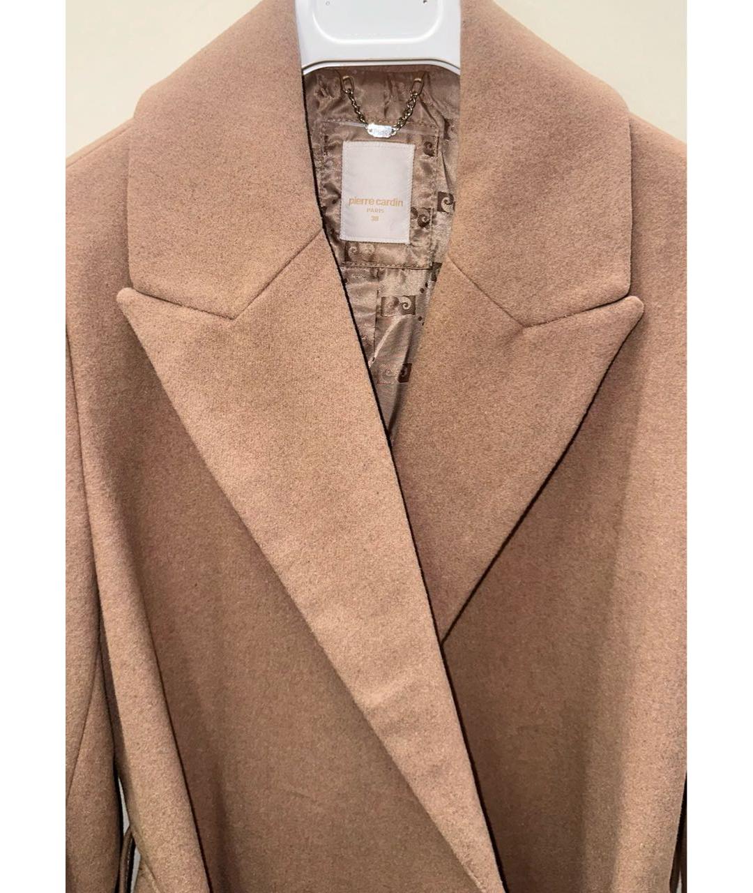 MAX MARA Бежевое шерстяное пальто, фото 6