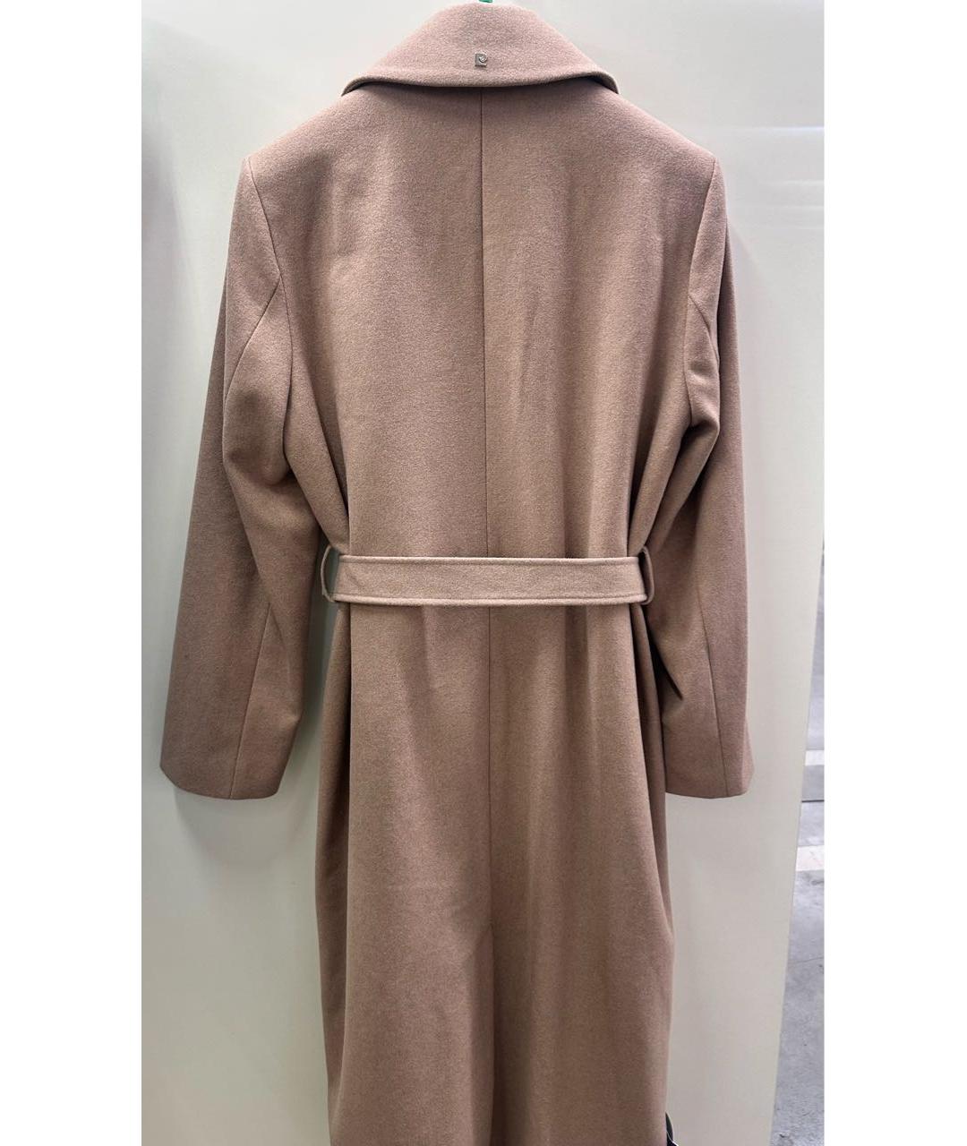 MAX MARA Бежевое шерстяное пальто, фото 8