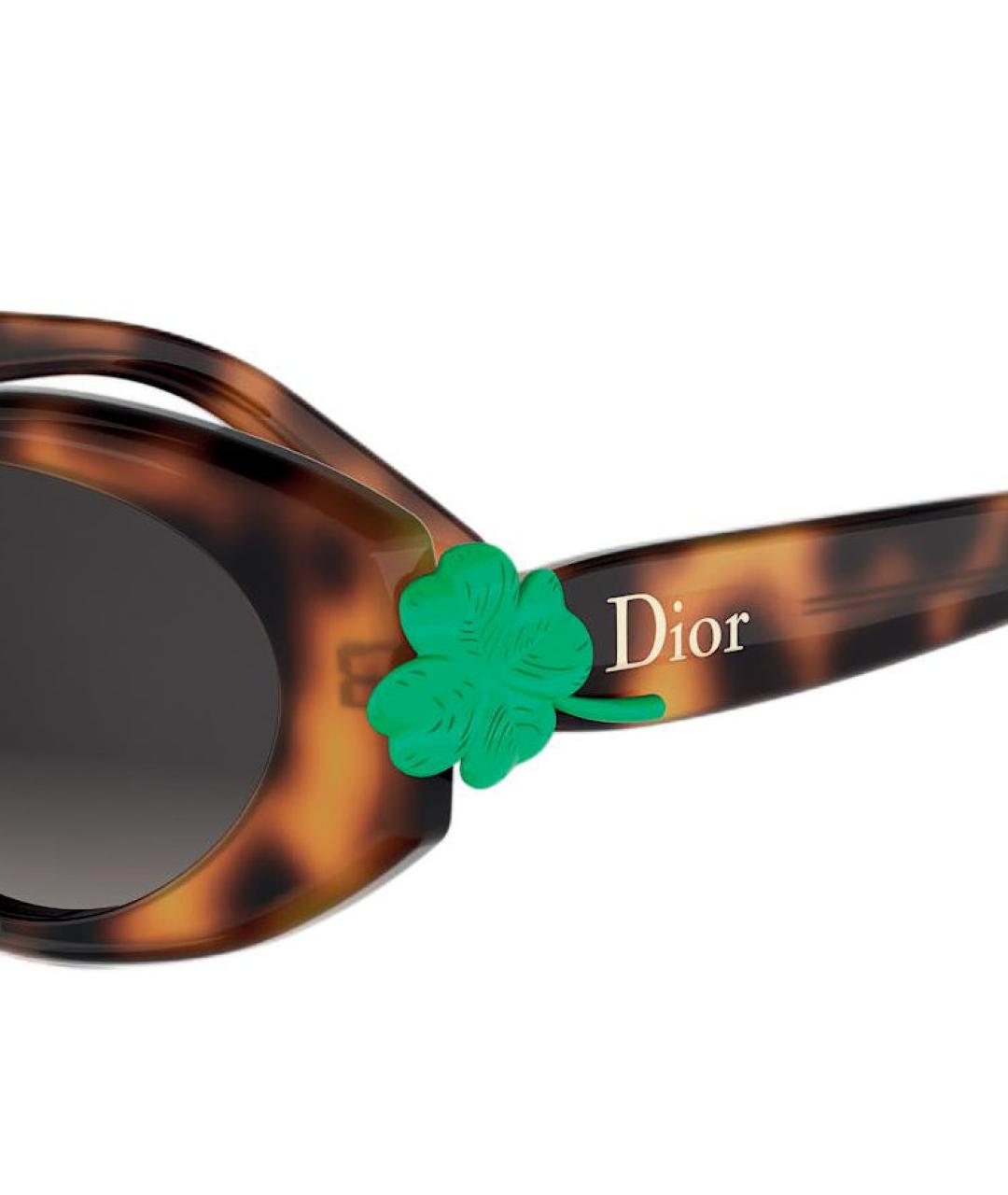 CHRISTIAN DIOR Мульти пластиковые солнцезащитные очки, фото 2