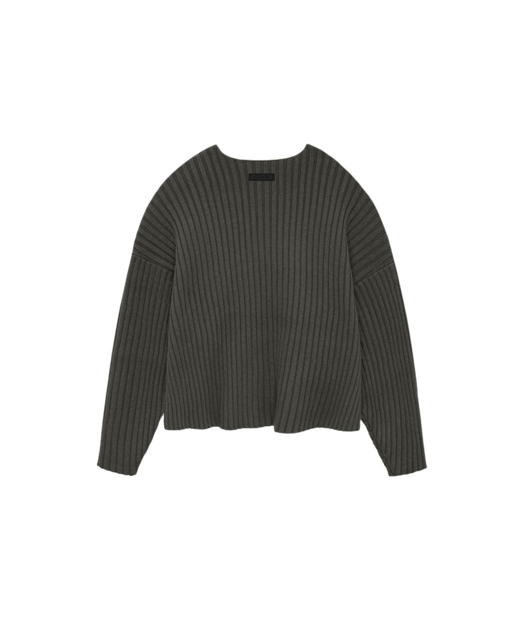 FEAR OF GOD ESSENTIALS Черный джемпер / свитер, фото 2