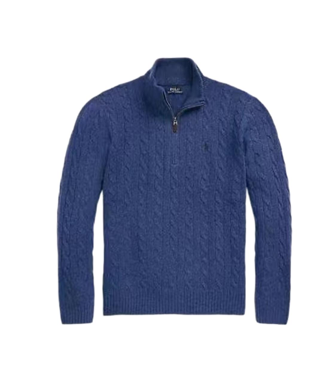 POLO RALPH LAUREN Темно-синий джемпер / свитер, фото 1