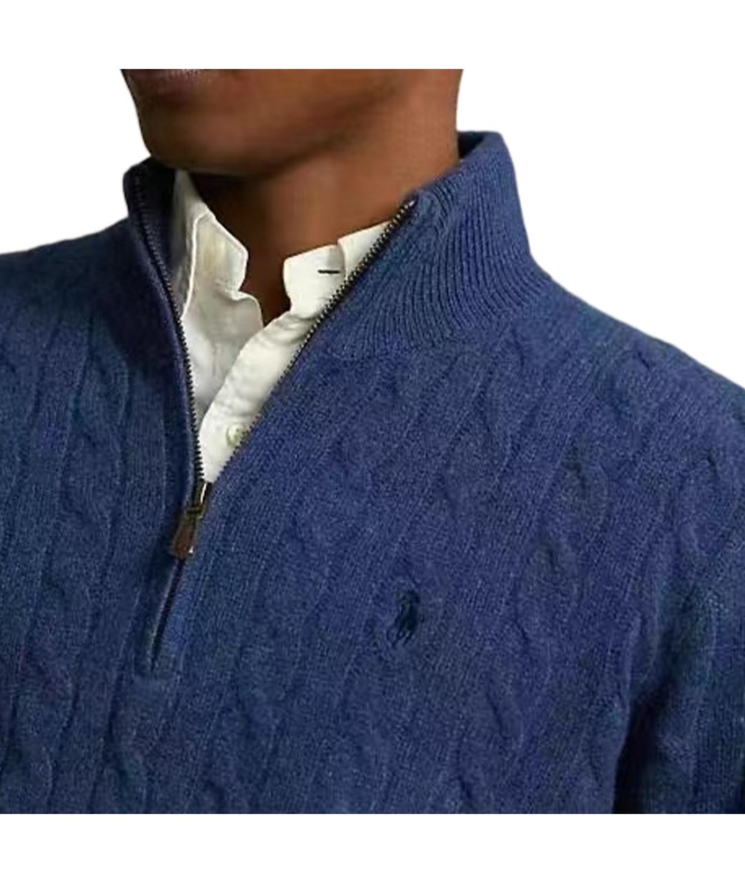 POLO RALPH LAUREN Темно-синий джемпер / свитер, фото 3